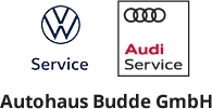 „Autohaus Budde“-Logo, zur Startseite